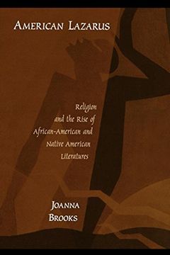 portada American Lazarus: Religion and the Rise of African-American and Native American Literatures (in English)