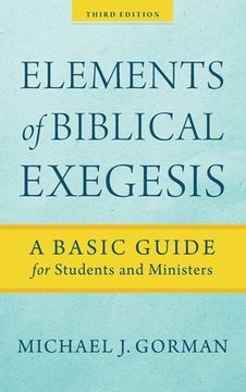 portada Elements of Biblical Exegesis (en Inglés)