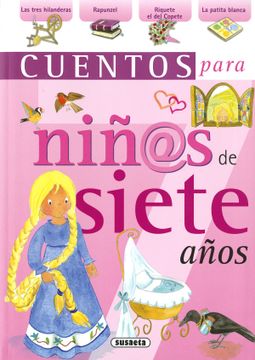 portada Cuentos Para Niñas de Siete Años (in Spanish)
