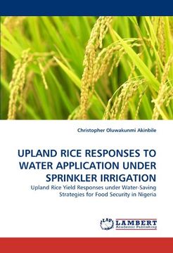 portada upland rice responses to water application under sprinkler irrigation (in English)