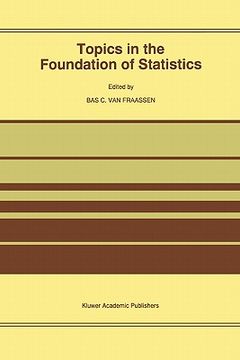 portada topics in the foundation of statistics (en Inglés)