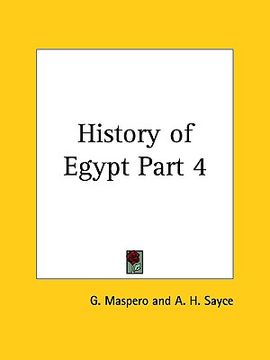 portada history of egypt part 4 (en Inglés)