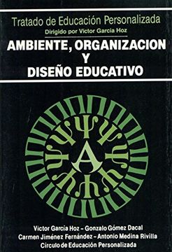 portada ambiente, organización y diseño educativo