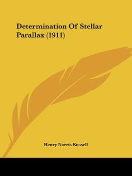 portada determination of stellar parallax (1911)
