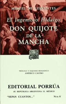 portada El Ingenioso Hidalgo don Quijote de la Mancha E. (S. C. 6) (in Spanish)