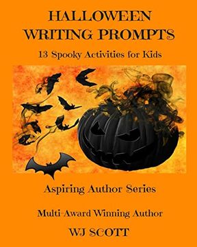 portada Halloween Writing Prompts: 13 Spooky Activities for Kids (en Inglés)