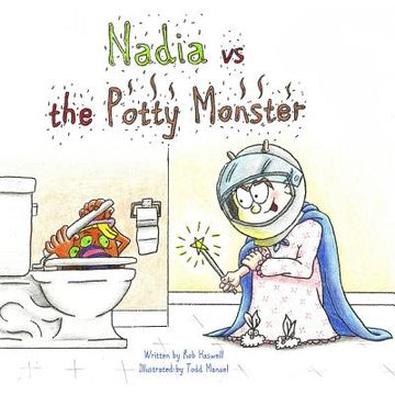 portada Nadia VS The Potty Monster (en Inglés)