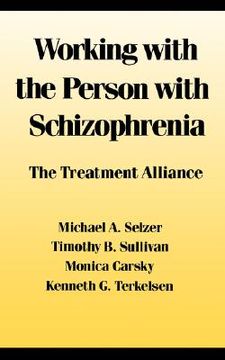 portada working with the person with schizophrenia (en Inglés)