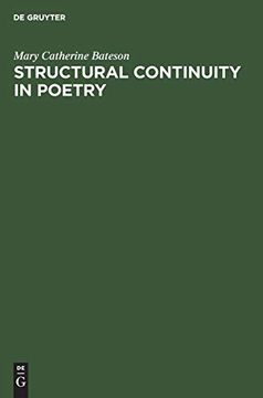portada Structural Continuity in Poetry (in English)