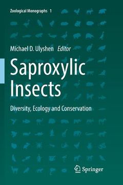 portada Saproxylic Insects: Diversity, Ecology and Conservation (en Inglés)