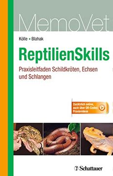 portada Reptilienskills - Praxisleitfaden Schildkröten, Echsen und Schlangen: Memovet 