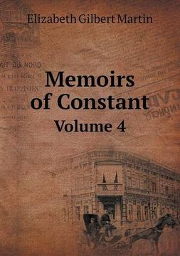 portada Memoirs of Constant Volume 4