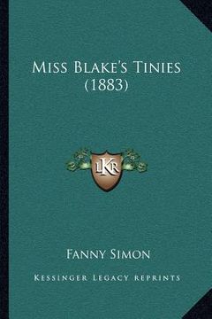 portada miss blake's tinies (1883) (in English)