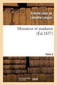 portada Monsieur Et Madame. Tome 2 (in French)