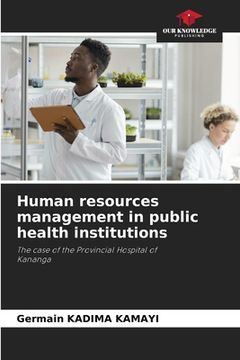 portada Human resources management in public health institutions (en Inglés)
