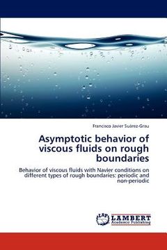 portada asymptotic behavior of viscous fluids on rough boundaries (en Inglés)