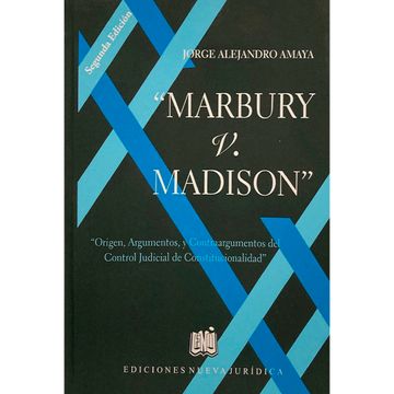 portada MARBURY V. MADISON (in Spanish)