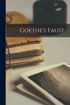 portada Goethe's Faust (en Inglés)