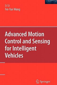 portada advanced motion control and sensing for intelligent vehicles (en Inglés)