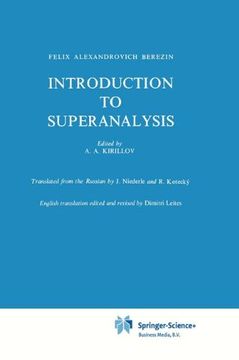 portada introduction to superanalysis (en Inglés)