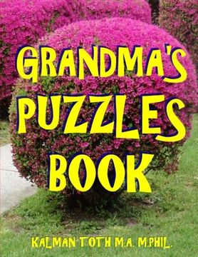 portada Grandma's Puzzles Book: 133 Large Print Themed Word Search Puzzles