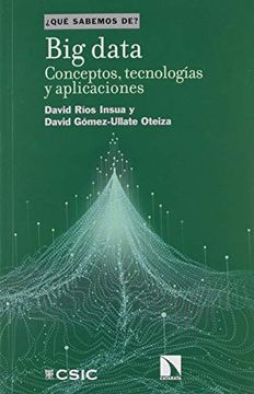 portada Big Data: Conceptos, Tecnologías y Aplicaciones: 108 (¿ Qué Sabemos De? ) (in Spanish)