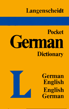 portada Langenscheidt's Pocket German Dictionary (en Inglés)