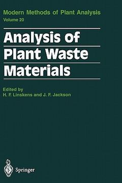portada analysis of plant waste materials