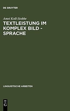 portada Textleistung im Komplex Bild - Sprache (en Alemán)