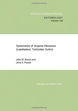 portada Systematics of Anopina Obraztsov (Lepidoptera Tortricidae: Euliini) (en Inglés)