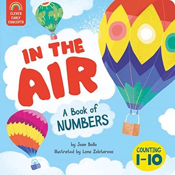 portada In the Air: A Book of Numbers (Clever Early Concepts) (en Inglés)