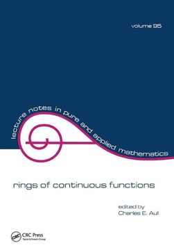 portada Rings of Continuous Function (en Inglés)
