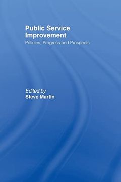 portada Public Service Improvement: Policies, Progress and Prospects (en Inglés)