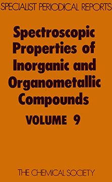 portada Spectroscopic Properties of Inorganic and Organometallic Compounds: Volume 9 (Specialist Periodical Reports) (in English)