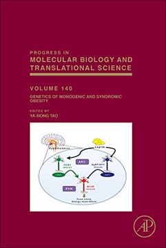 portada Genetics of Monogenic and Syndromic Obesity: Volume 140 (Progress in Molecular Biology and Translational Science) (en Inglés)