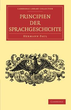portada Principien der Sprachgeschichte (en Alemán)