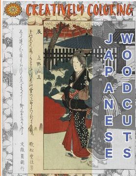 portada Japanese Woodcuts: An Adult Coloring Book