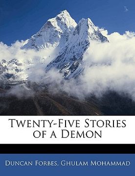 portada twenty-five stories of a demon (en Inglés)