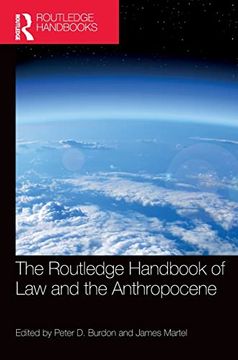 portada The Routledge Handbook of law and the Anthropocene (en Inglés)