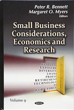 portada Small Business Considerations, Economics and Research: Volume 9 (en Inglés)