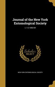 portada Journal of the New York Entomological Society; v. 1-2 1893-94 (en Inglés)