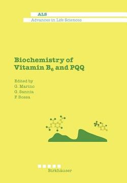 portada Biochemistry of Vitamin B6 and PQQ (in English)