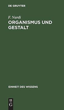 portada Organismus und Gestalt (en Alemán)