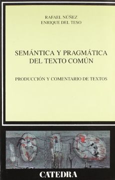 portada Semantica y Pragmatica del Texto Comun (in Spanish)