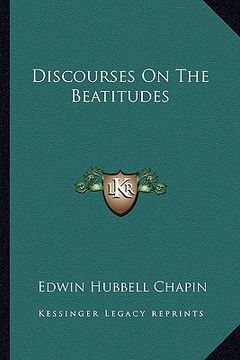 portada discourses on the beatitudes (en Inglés)