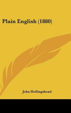 portada plain english (1880) (en Inglés)