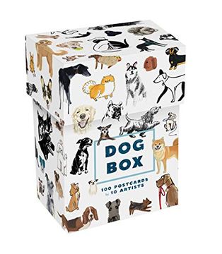 portada Dog box 100 Postcards by 10 Artists (en Inglés)