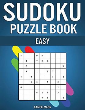 portada Sudoku Puzzle Book Easy: 250 Very Easy Sudokus With Solutions (en Inglés)