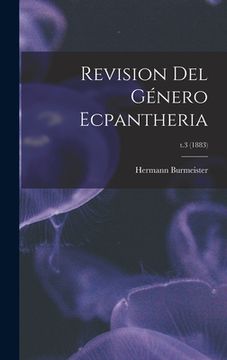 portada Revision Del Género Ecpantheria; t.3 (1883) (en Inglés)