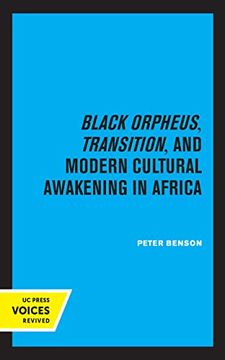 portada Black Orpheus, Transition, and Modern Cultural Awakening in Africa (in English)